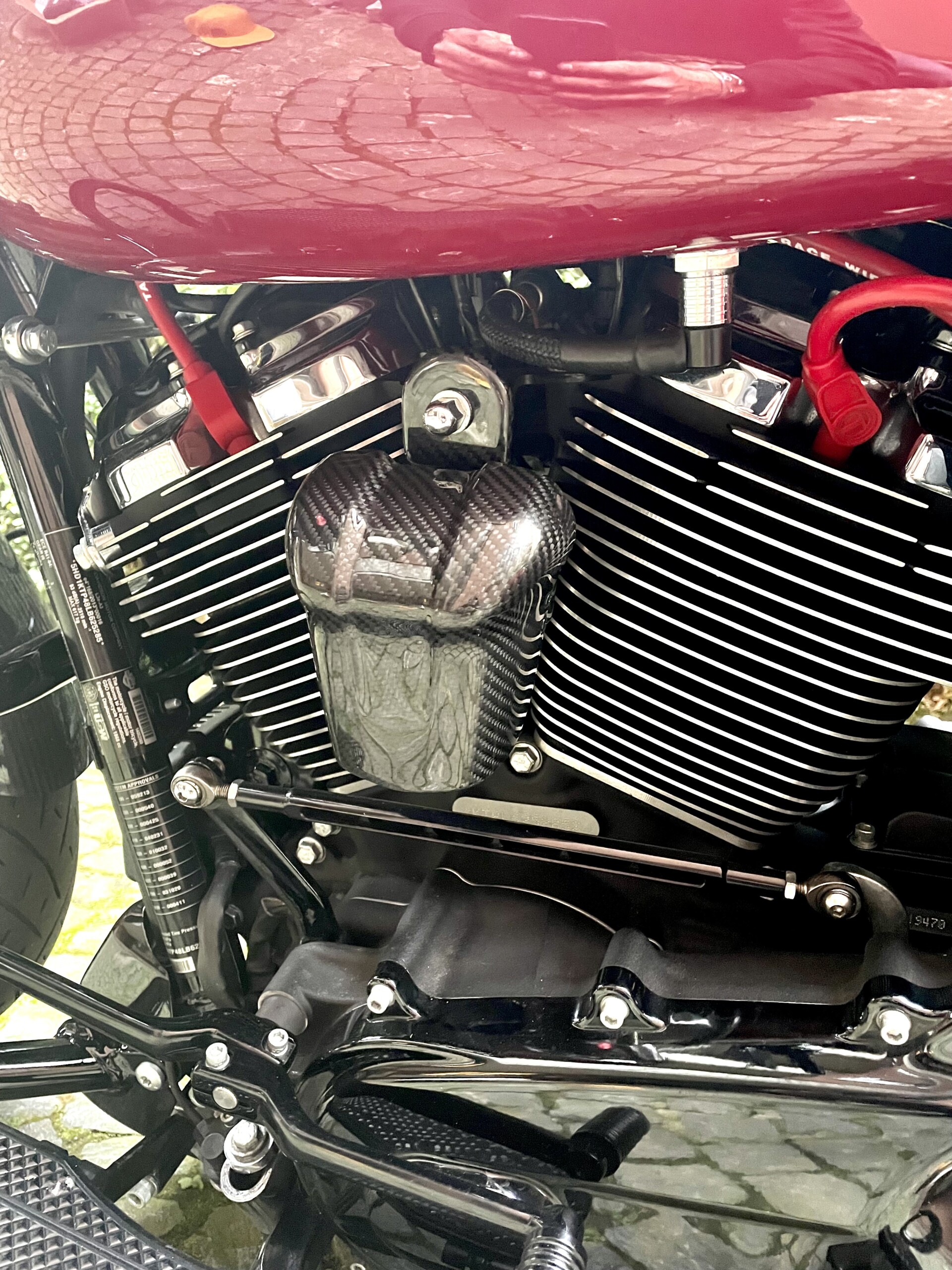 Road glide store horn cover